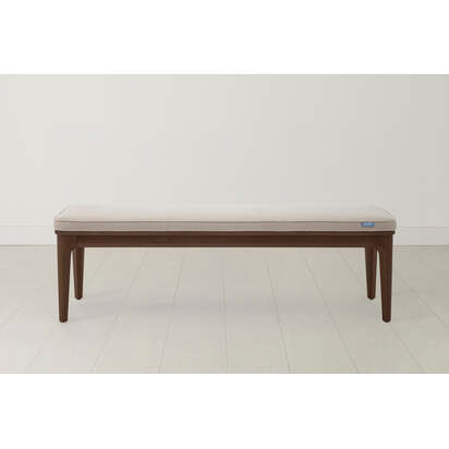 Dining Bench 01 Walnut / Oatmeal from Swyft