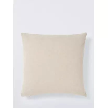 John Lewis Oblique Stripe Cushion Neutral | 50 x 50cm