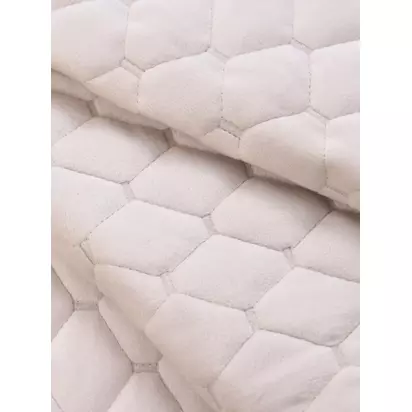 Muir Turner Velvet Bedspread Latte | 265 x 265cm