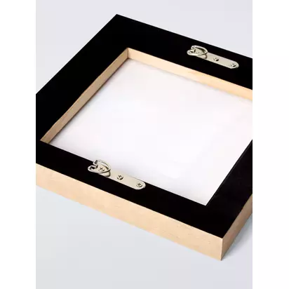 John Lewis 'Autumn Trees' Framed Canvas Print, Set of 2, 30 x 30cm, Multi Multi | 30 x 30 x 3.5cm