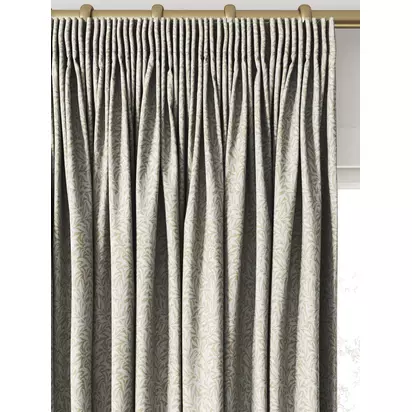 William Morris At Home Bough Made to Measure Curtains or Roman Blind, Barley Barley