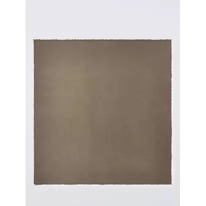John Lewis Washed Cotton Bedspread Cocoa | 250 x 260cm