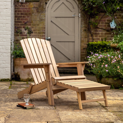 Beckford Lounge Chair with Footstool