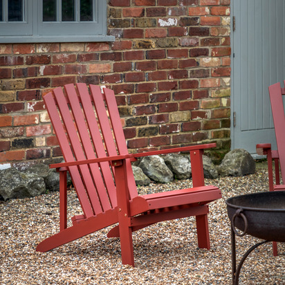 Highview Lounge Chair Rust