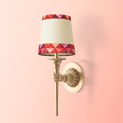 Brighton wall fitting in brass
