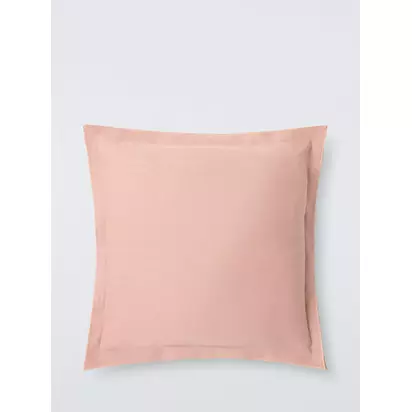 John Lewis Double Oxford Linen Cushion Plaster | 50 x 50cm