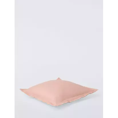 John Lewis Double Oxford Linen Cushion Plaster | 50 x 50cm