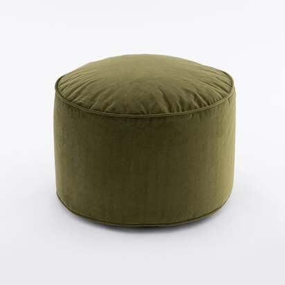 Eliza Velvet Pouffe