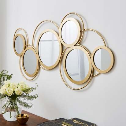 Gold Luxe Indoor Outdoor Wall Art