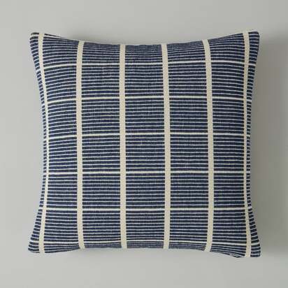 Elements Woven Squares Check Cushion