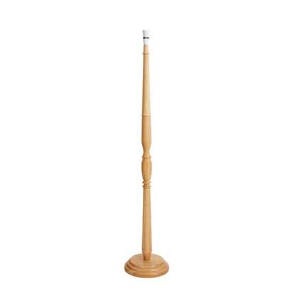 Legoli Turned Wood Floor Lamp Base