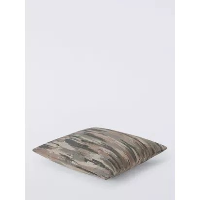 John Lewis Brushstroke Stripe Cushion, Natural Natural | 45 x 45cm