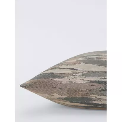 John Lewis Brushstroke Stripe Cushion, Natural Natural | 45 x 45cm