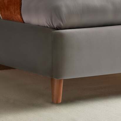 Silentnight Fara Bed Frame, Velvet