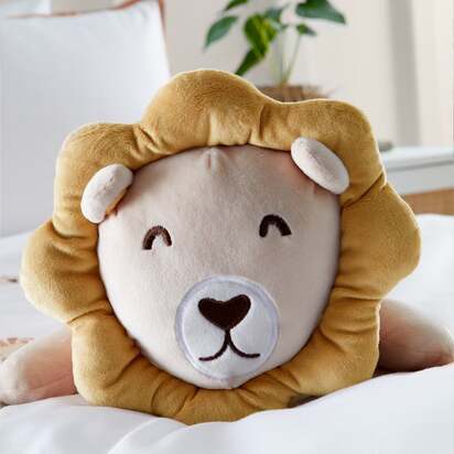 Catherine Lansfield Cuddle Friends Lion Cushion
