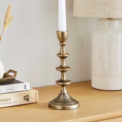 Aluminium Candlestick Holder