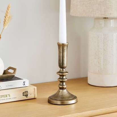 Aluminium Candlestick Holder