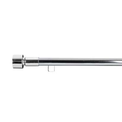 No Drills Stud Extendable Metal Eyelet Curtain Pole