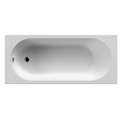 Drench Straight 5'6" Single Ended Bath - Curved