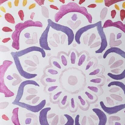 Azami Pink Placement Cushion