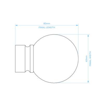 Hammered Effect Extendable Metal Eyelet Curtain Pole