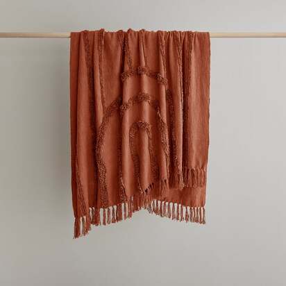 Curves Throw Blanket 130cm x 170cm