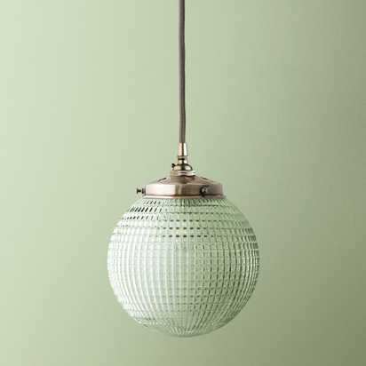 Regular Espere in clear waffle glass