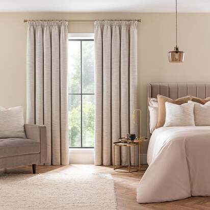 Hotel Fontaine Blackout Pencil Pleat Curtains