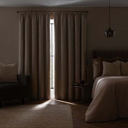 Hotel Fontaine Blackout Pencil Pleat Curtains