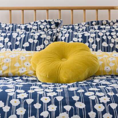 Flower Velvet Cushion