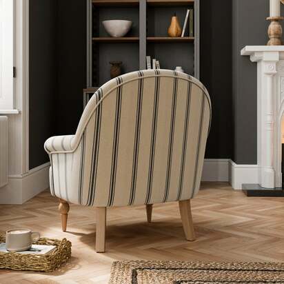 Petit Folkstone Stripe Armchair