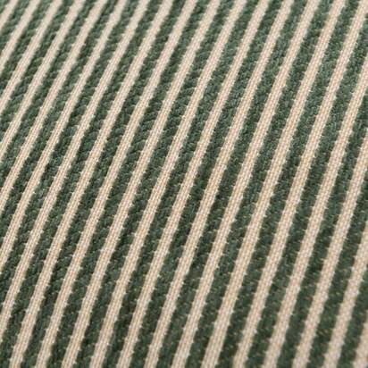 Chenille Striped Rectangular Cushion Cover