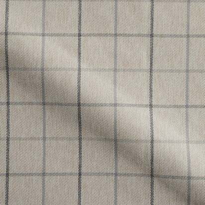 Nicole Check Made to Measure Roman Blind