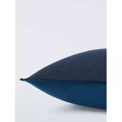 John Lewis Overlock Cushion Blue | 45 x 45cm