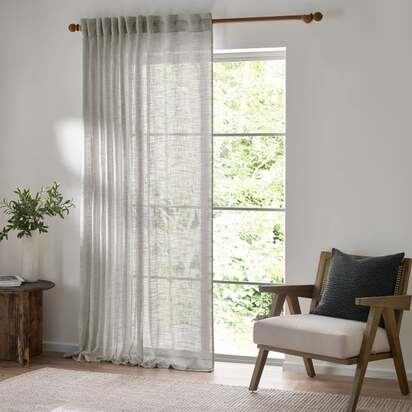 Yard Cirrus Tab Top Voile Panel