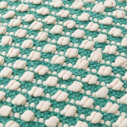 Jersey Bobble Square Cushion