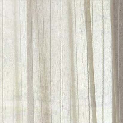 Lucia Stripe Slot Top Voile Panel