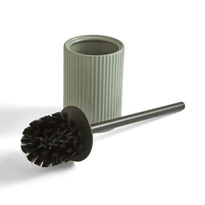 Ceramic Ribbed Toilet Brush