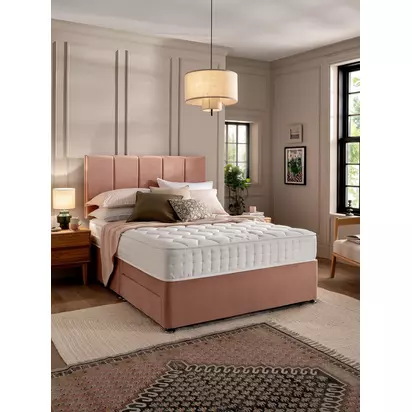 Silentnight Sleep Retreat Comfort 1000 Mirapocket® Spring Mattress, Medium/Firm Tension, King Size White | H25.50 x W150 x D200cm