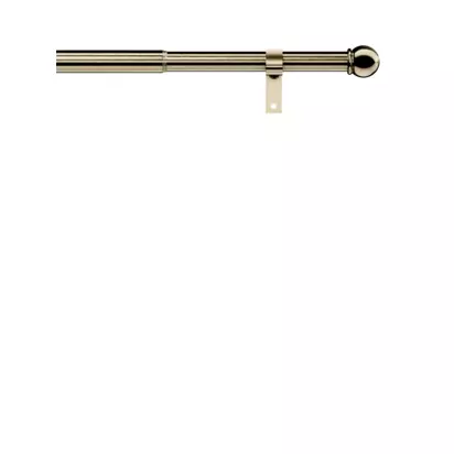 Speedy Products Extendable Cafe Rod Antique Brass | H2 x W2 x D120cm