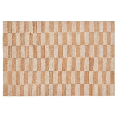 Loaf 170cm x 240cm Jengy Jute Rug | Chalk