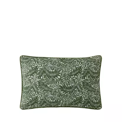 William Morris At Home Larkspur Cushion Forest Green | H40 x W60cm