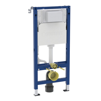 Geberit Duofix 1120mm Frame & Alpha Concealed Cistern for Wall Hung Toilet