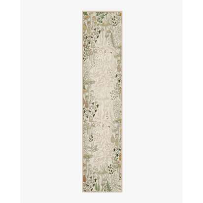 Wildwood Neutral Flatwoven Rug - 75 x 365 cm - Rug + Pad System