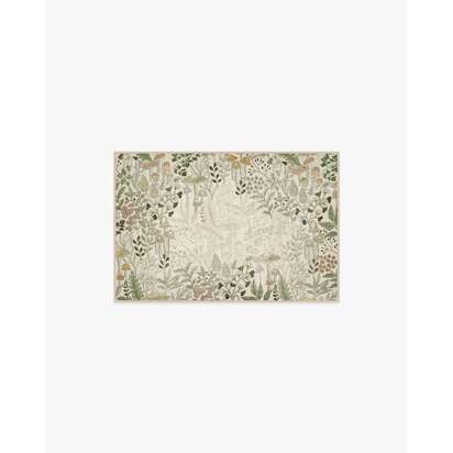 Wildwood Neutral Flatwoven Rug - 245 x 305 cm - Rug + Pad System