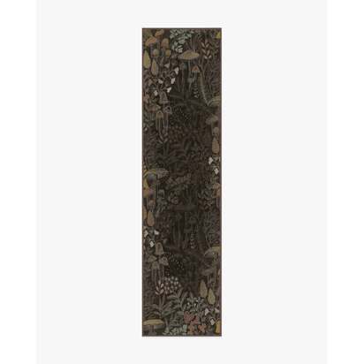 Wildwood Brown Flatwoven Rug - 75 x 305 cm - Rug + Pad System