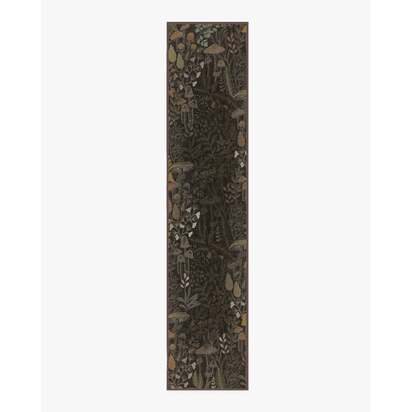 Wildwood Brown Flatwoven Rug - 75 x 365 cm - Rug + Pad System