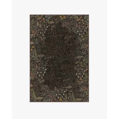 Wildwood Brown Flatwoven Rug - 120 x 185 cm - Rug + Pad System