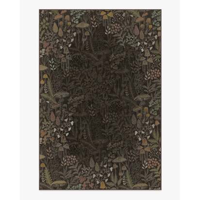 Wildwood Brown Flatwoven Rug - 200 x 290 cm - Rug + Cushioned Pad System