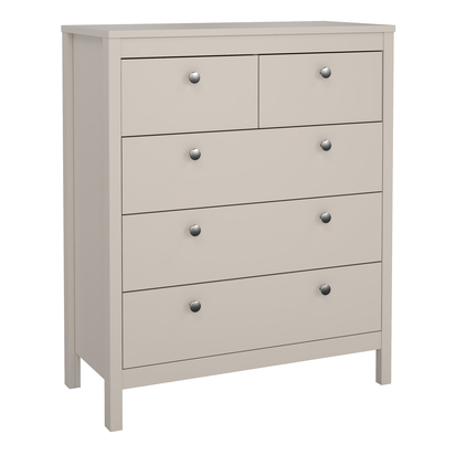 Riverton Chest 3+2 Drawers in Cashmere